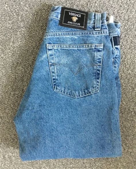 vintage versace mens jeans|pre owned versace.